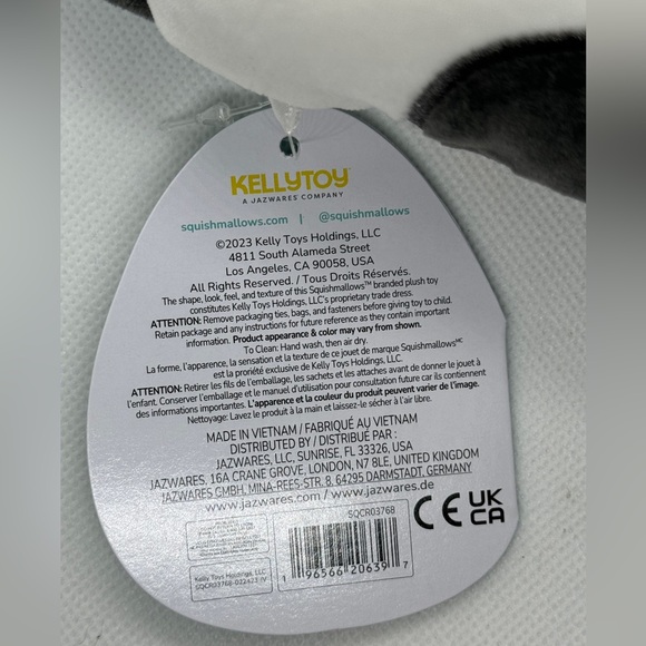 Original Squishmallow 5" Cam The Cat With Visor BRAND NEW WITH TAGS - Picture 6 of 6